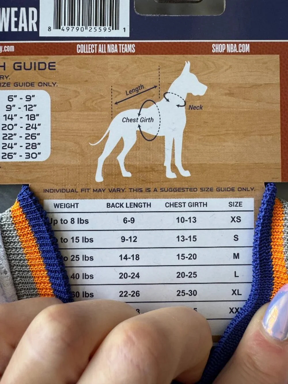 Team Pet Wear size xs